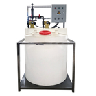 Sistema de dosificación químico automático del PAM PAC para el control del PLC del tratamiento de aguas residuales