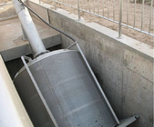 Pantalla de barra modificada para requisitos particulares del tratamiento de aguas residuales 0.37-1.5kw de tambor rotatorio