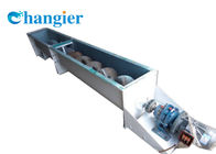 Sistema transportador material del alimentador de tornillo del barro del transportador de tornillo del polvo
